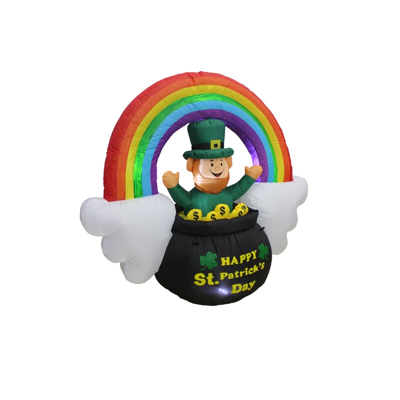 8Ft LED Light Up Inflatable St. Patrick's store Day